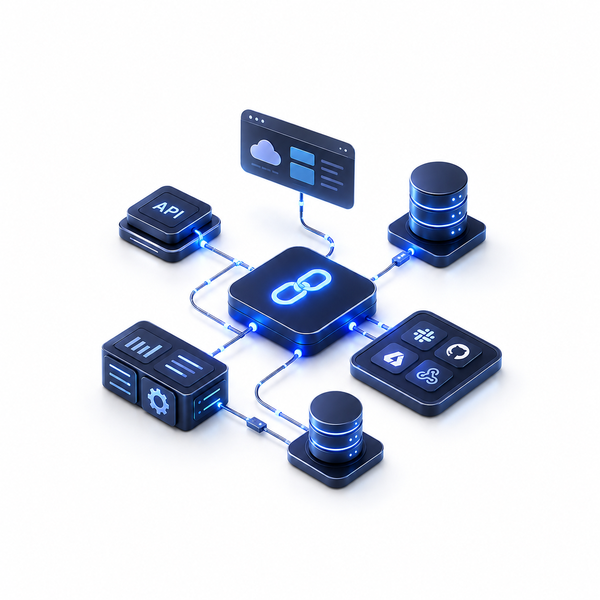 Integration architecture and API delivery illustration